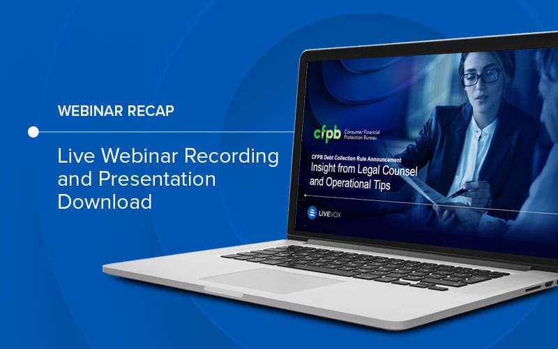 [Webinar] CFPB Final Debt Collection Rule & What it Means for Financial Services