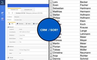 CRM vs System of Record… What’s the Difference?