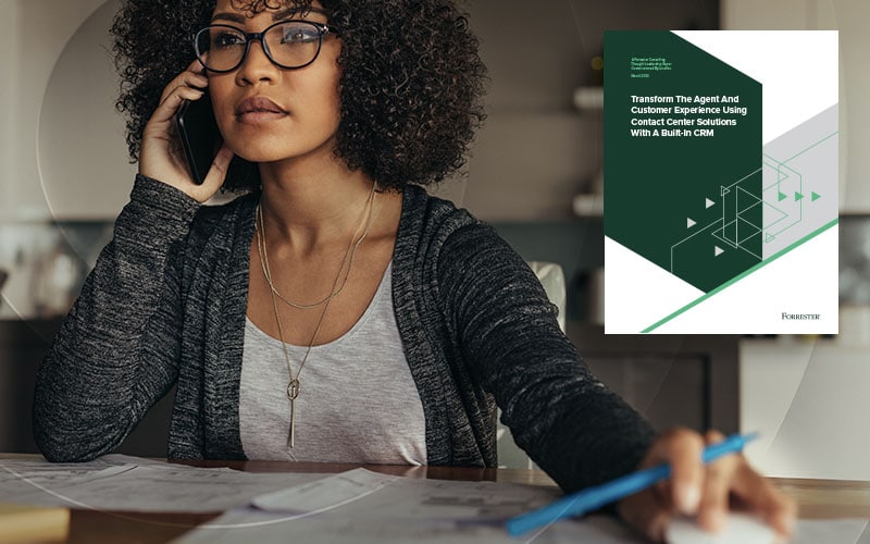 Webinar: Transforming the Contact Center Customer Experience Through an Empowered Agent Experience — Featuring Forrester