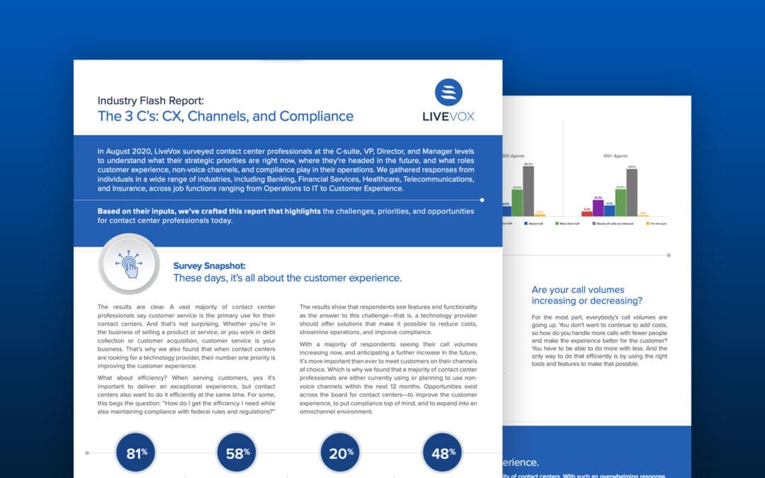 The 3 C’s: CX, Channels, and Compliance