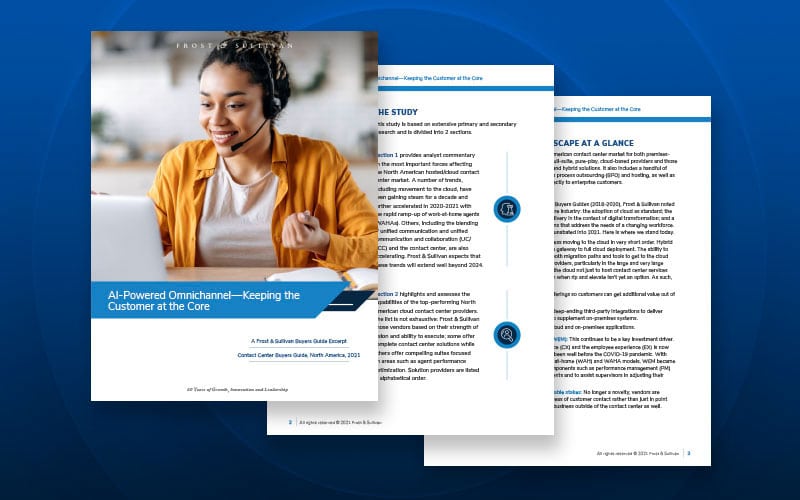 LiveVox Profiled In Frost & Sullivan Buyer’s Guide Excerpt: How Our AI-Powered Omnichannel Keeps Customers Front & Center