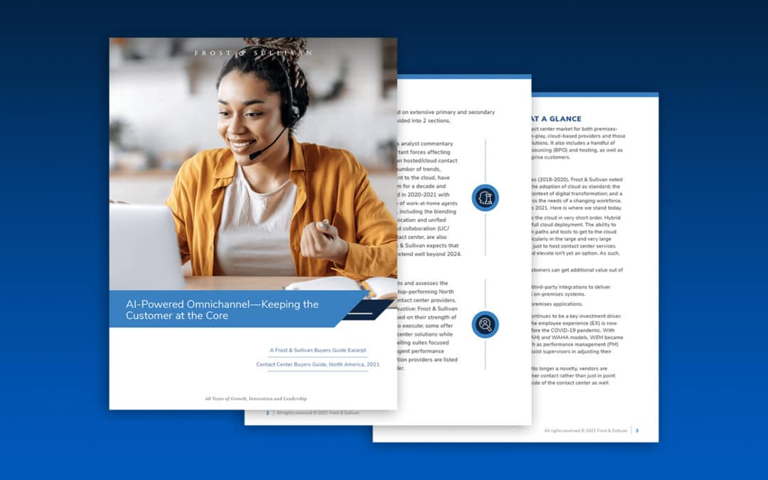 Frost & Sullivan Explores Key Trends and Features LiveVox in 2021’s North American Contact Center Buyers Guide