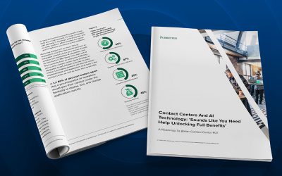 A Forrester Study: Contact Centers and AI Technology: ‘Sounds Like You Need Help Unlocking Full Benefits
