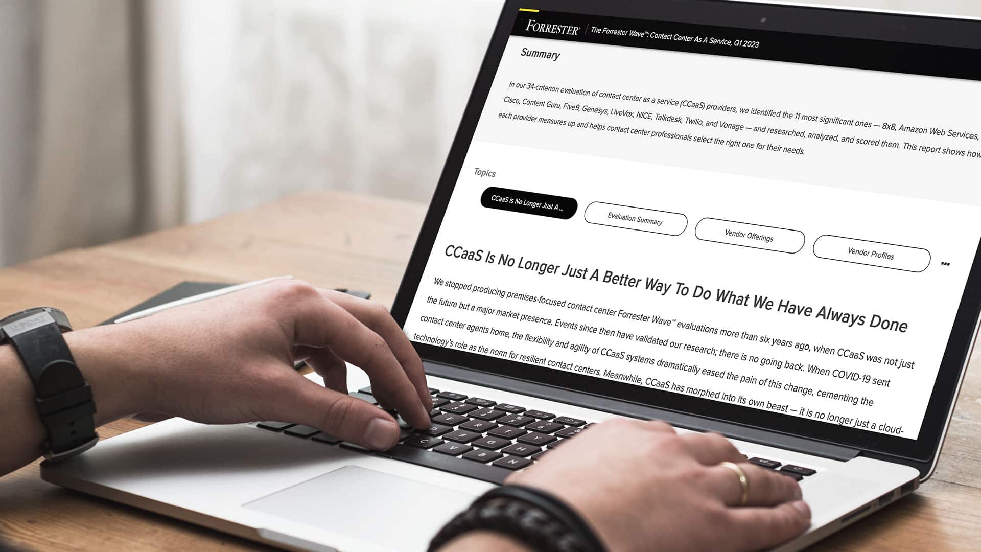 LiveVox [Forrester Wave™ / online report]