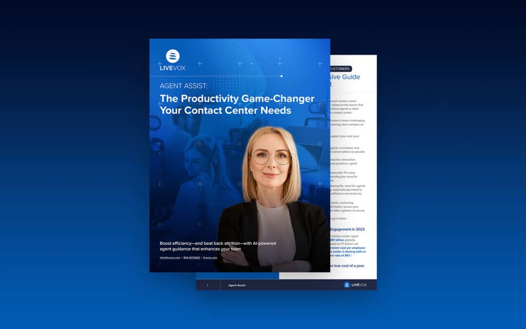 Agent Assist: The Productivity Game-Changer Your Contact Center Needs