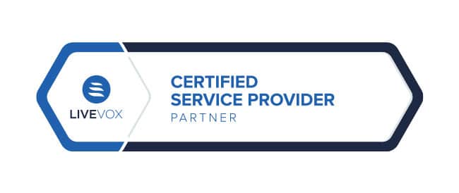 LiveVox [Partner Service Provider / badge]